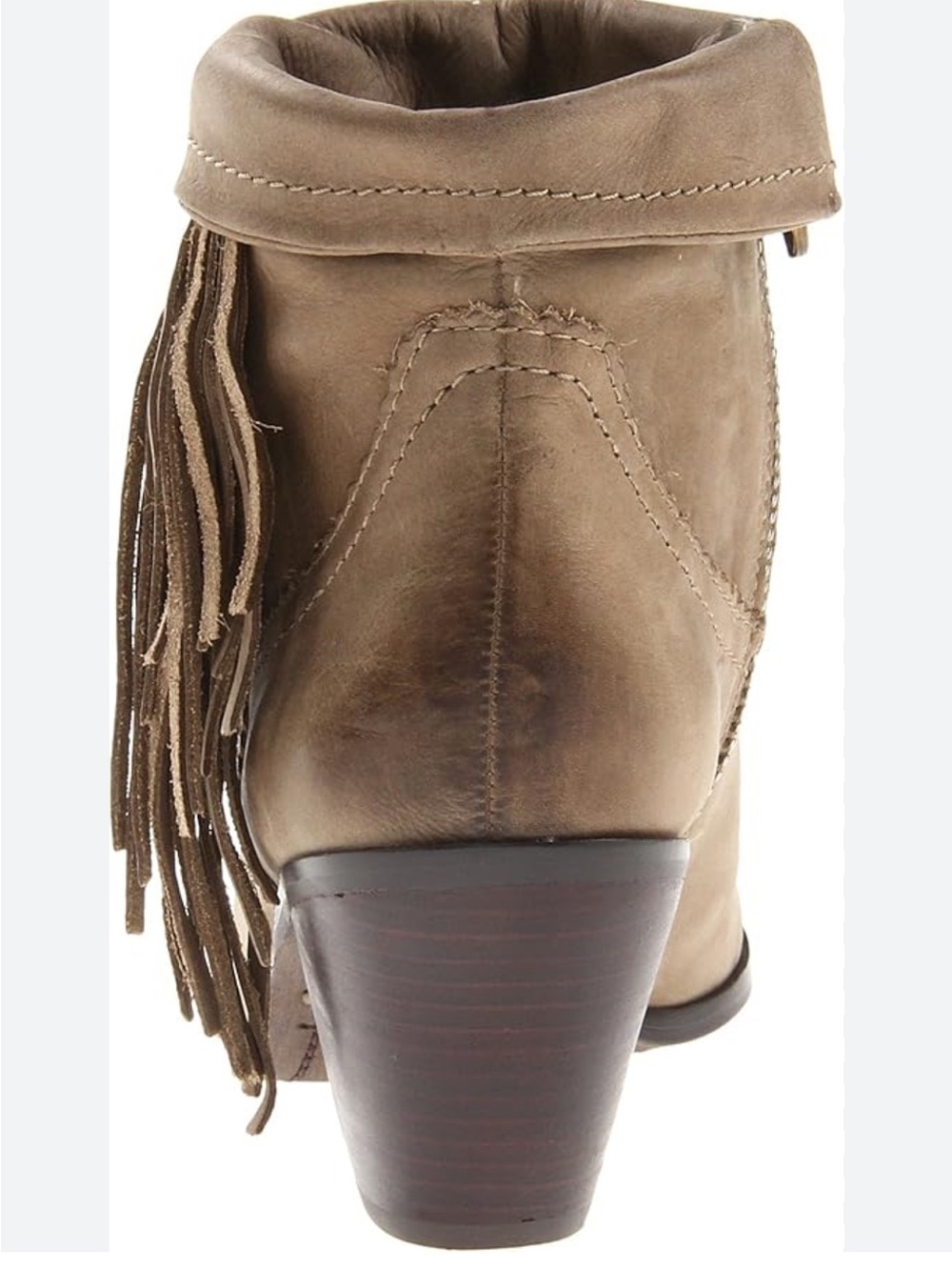 Sam Edelman leather fringe boots size 10 wide - Picture 5 of 12